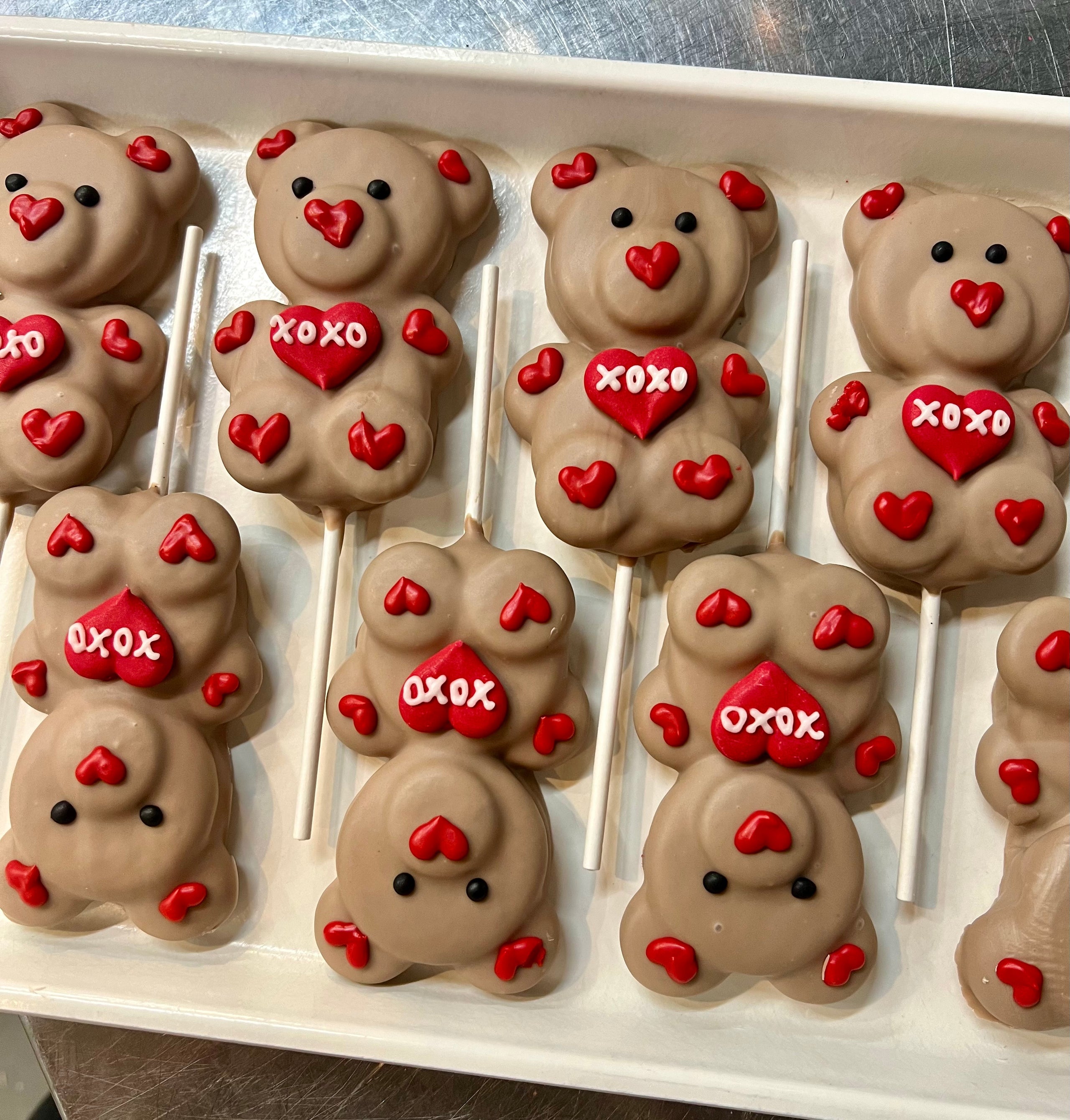 Chocolate Dipped Oreo Bears Desserts by Rebecca